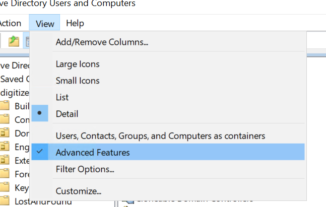 Enable Advanced Features